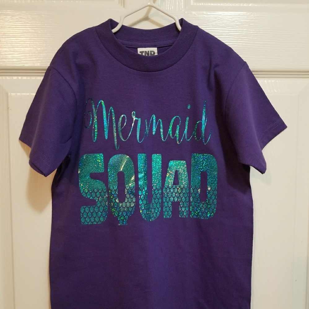 Girls custom designed tees